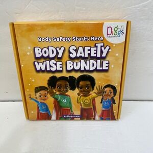 EXCELLENT CONDITION BODY SAFETY WISE‎ BUNDLE SET OF 4 BOOKS